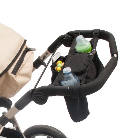 Stroller Caddy Parent Tray Black T727