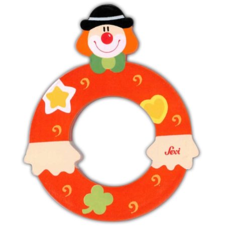 Clown Wooden Letter O