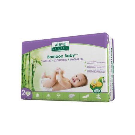 Bamboo Baby Diapers Size 2 37845