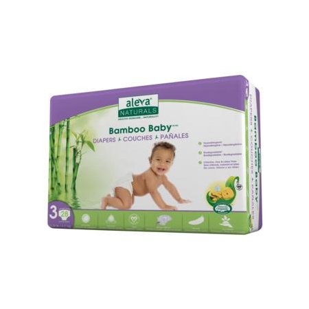 Bamboo Baby Diapers Size 3 37848