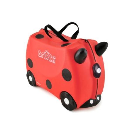 Children Ride On Suitcase Harley Ladybug