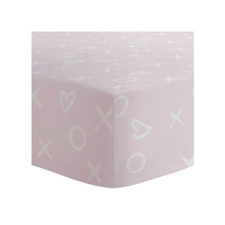 Flannel Bassinet Sheet Pink XOXO S335-634