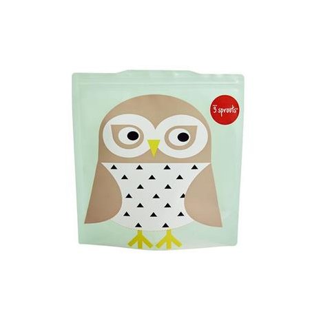 Sandwich Bag Owl 2 Pack
