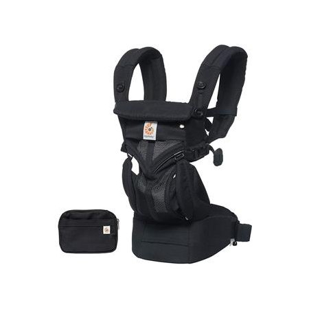 4 Position Omni 360 Baby Carrier Cool Air Mesh Onyx Black