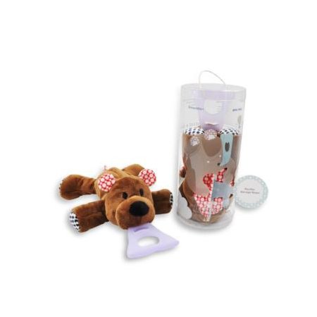 4 In 1 Pacifier holder Plush toy Teether Bear