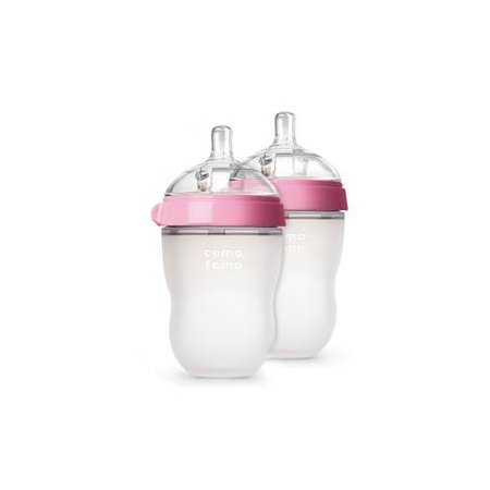 Comotomo Baby Bottle Pink oz Pack