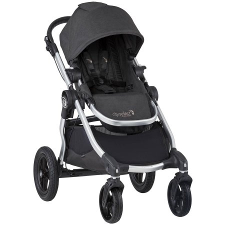 City Select Stroller Silver Frame Jet