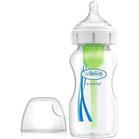 Options Wide Neck Plastic Bottle 9oz WB91600-P4