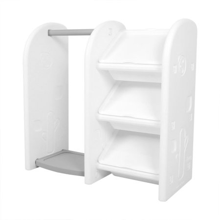 Easy Doing Hanger + 3 Bins - Grey