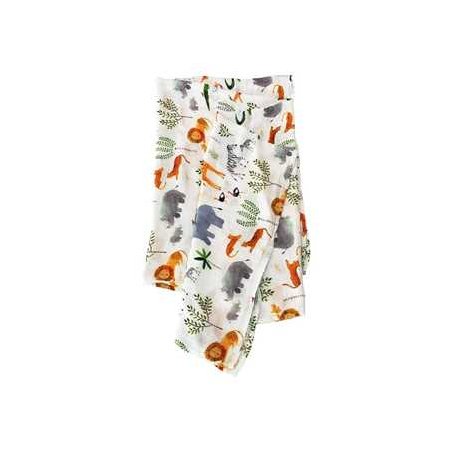 Muslin Swaddle Safari Jungle