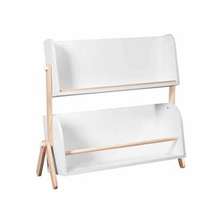 Tally Storage n Bookshelf White Washed Natural