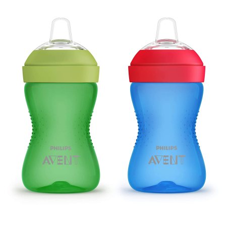 Avent My Grippy Spout Cup 10oz 2 pack - Blue & Green