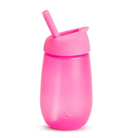 Munchkin - 10oz Simple Clean Straw Cup - Pink 21399 735282213991
