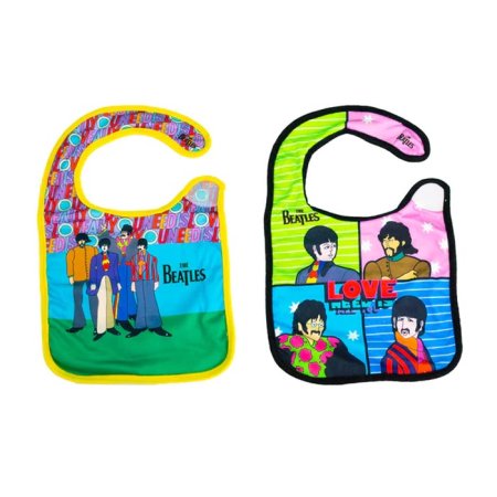 2 Pack Bibs - The Beatles All You Need Is Love
