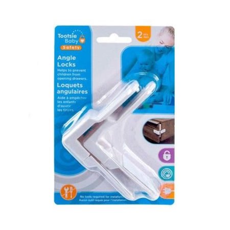 Angle Lock 2 Pack - White TJSKIDS.COM
