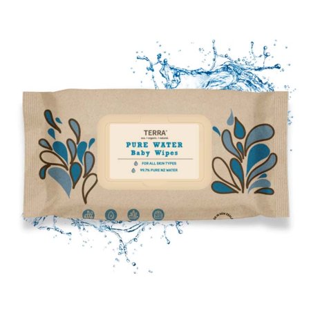 Terra Baby Wipes NZ Water - 70 Pack 20-31001 9421903020703 tjskids.com