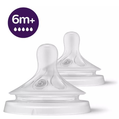 Avent - Natural Response Nipple - Flow 5	PASCY96502	75020093165