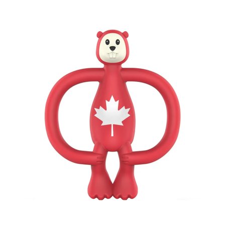 Matchstick Monkey - Benji Beaver Teether 19-13008 810033540196 tjskids.com