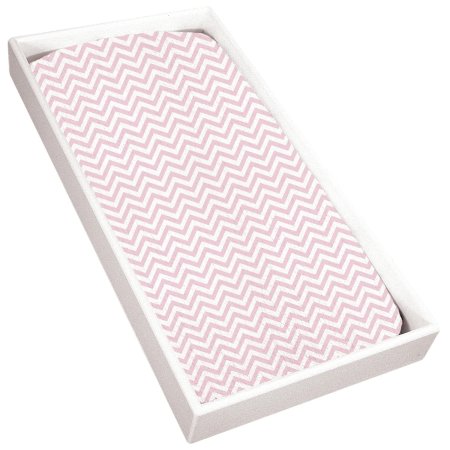 Kushies Waterproof Flat Changing Pad Terry Blue Scribble Star