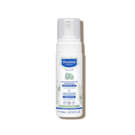 Mustela Foam Shampoo for New Born  Cradle Cap 3504105034405 tjskids.com