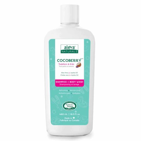 Aleva Naturals Cocoberry Toddler & Kids Shampoo + Body Wash