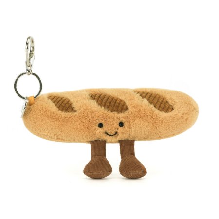 Jellycat Amuseable Baguette Bag Charm ABG4BC	670983162981 Tjskids.com