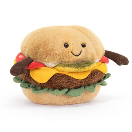 Jellycat	Amuseable Burger	A2BU 670983141283 Tjskids.com
