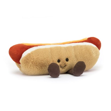 Jellycat	Amuseable Hot Dog	A6HD 670983139556 Tjskids.com
