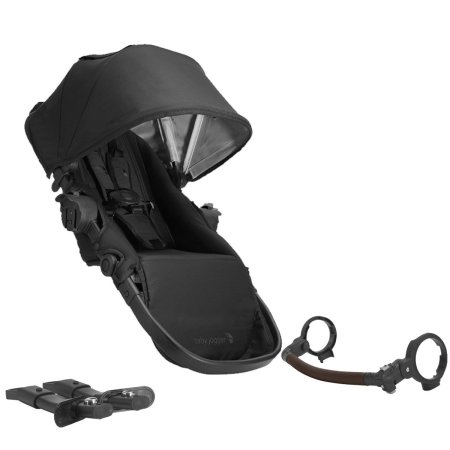 Baby Jogger City Select 2 with Tencel Second Seat Kit - Lunar Black