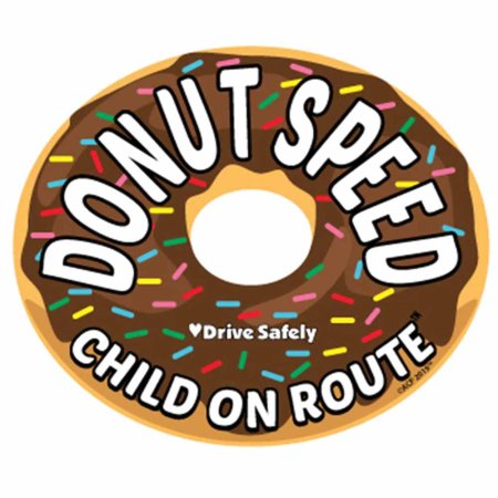 Baby on Route Child on Route - Donut Speed - Chocolate