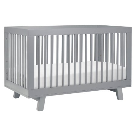 Babyletto Hudson 3 In 1 Crib With Toddler Rail - Grey