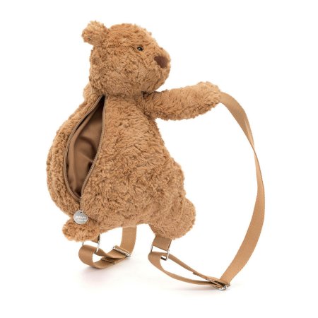 Jellycat Bartholomew Bear Backpack BAR4BP 670983155600 Tjskids.com
