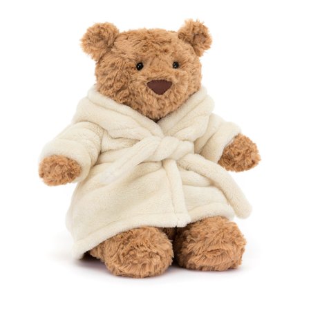 Jellycat	Bartholomew Bear Bathrobe	BARM2BR 670983151091 Tjskids.com