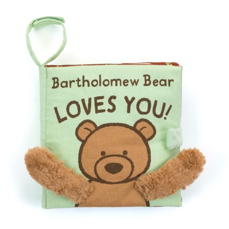 Jellycat Bartholomew Bear Loves You Book BK4BBRLY 670983155655 
