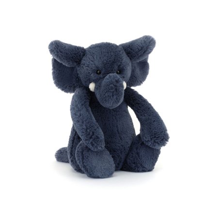 Jellycat Bashful Blue Elephant Original BAS3EB	670983069006 Tjskids.com
