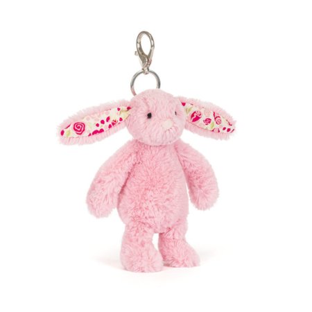 Jellycat Blushkin Blossom Bunny Bag Charm	BP4ROSE	670983167061 Tjskids.com
