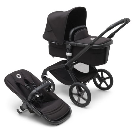 Fox 5 Complete Stroller - Black/Midnight Black - Midnight Black
