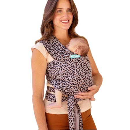 Moby Classic Wrap Baby Carrier - Leopard MO110	843390009280 Tjskids.com