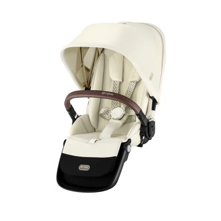 Cybex Gazelle S Second Seat - Taupe Frame and Seashell Beige Seat Unit