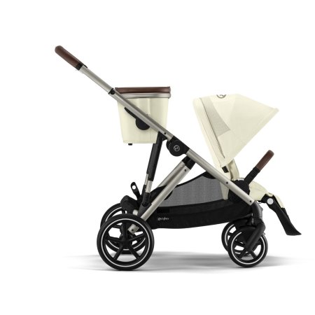 Cybex Gazelle S Stroller - Taupe Frame/Seashell Beige Seat