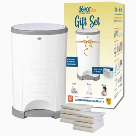 Dekor Plus Pail Gift Set - White