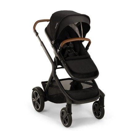 Nuna Demi Next Stroller Caviar with Rider Board ST17902CVR	8720874761150 Tjskids.com