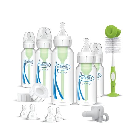 Dr Browns Narrow Anti-Colic Options+ Baby Bottle Gift Set
