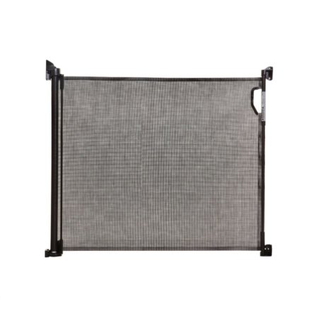 DreamBaby Retractable Gate Black