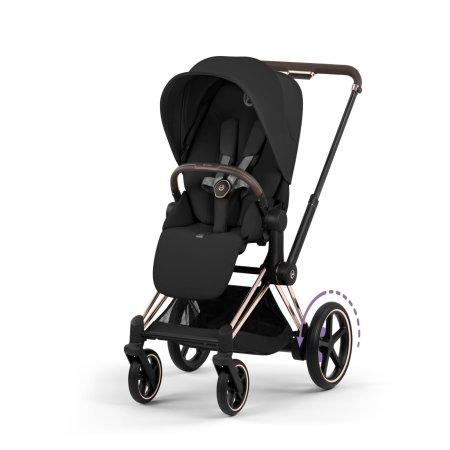SHOP Cybex e-Priam Chrome Black Frame