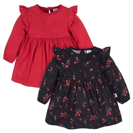 Baby Doll Dress 2 Pack - Holly Berries