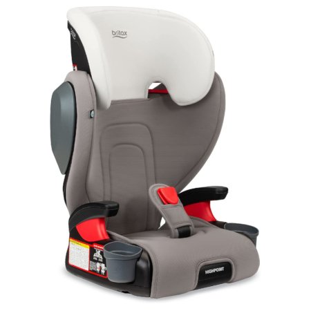 Britax HighPoint 2-Stage Booster - Safewash - Grey Ombre E1C253D 652182742584 Tjskids.com