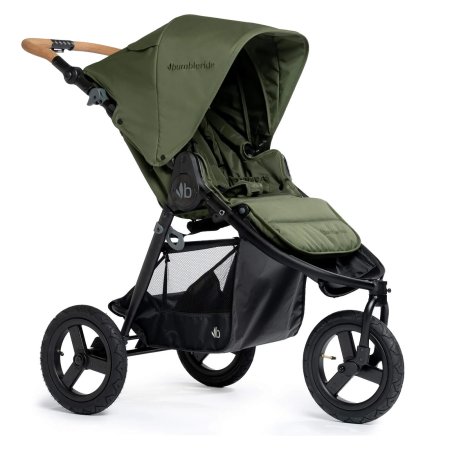 Bumbleride Indie Single Stroller - Olive 2024	I-875VE 850053131158 Tjskids.com