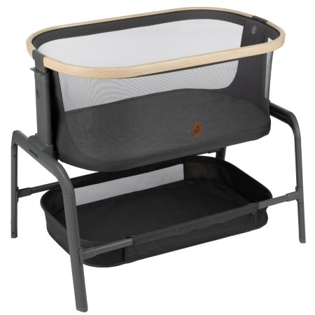 Maxi Cosi Iora Bedside Bassinet - Beyond Graphite	10179CGPE 884392002954 Tjskids.com