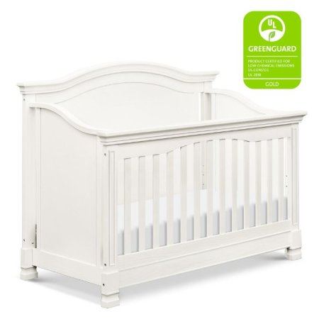 Louis 4 in 1 Convertible Crib - Warm White